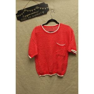 Vintage Red Sweater